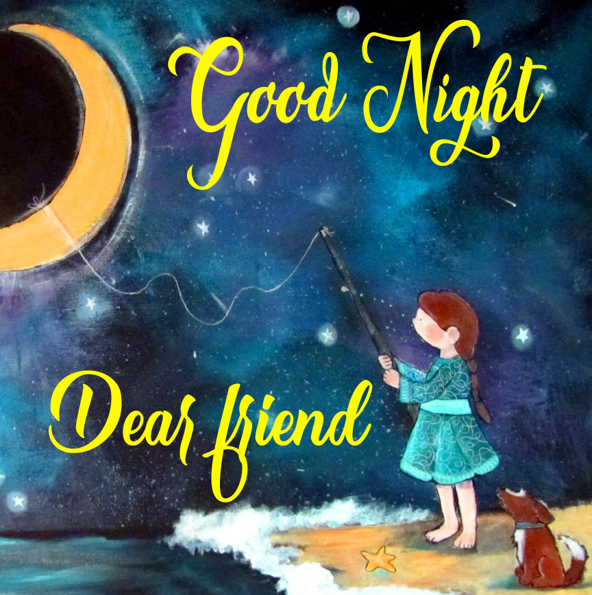 Cartoon Girls Best Good Night Images Pics Download 