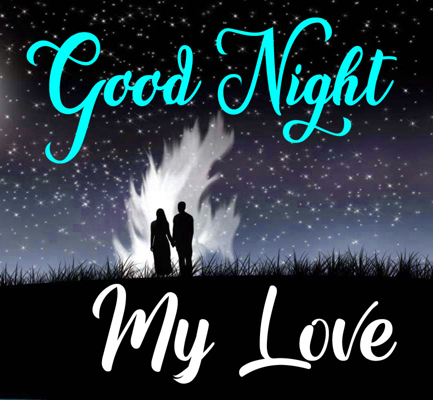 Romantic Love Couple Good Night Images pics Download 