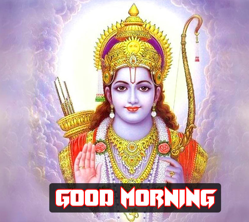  good morning Images Pics With Ram Ji