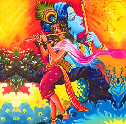 Paint Radha Krishna Images Download 