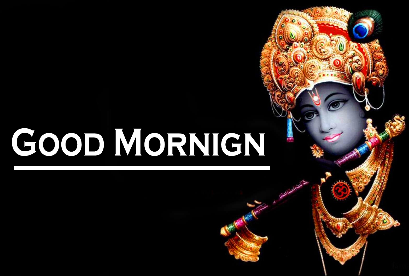 God Good Morning Images Pictures With Krishna 