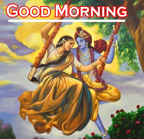 Radha Krishna Good Morning Images 1