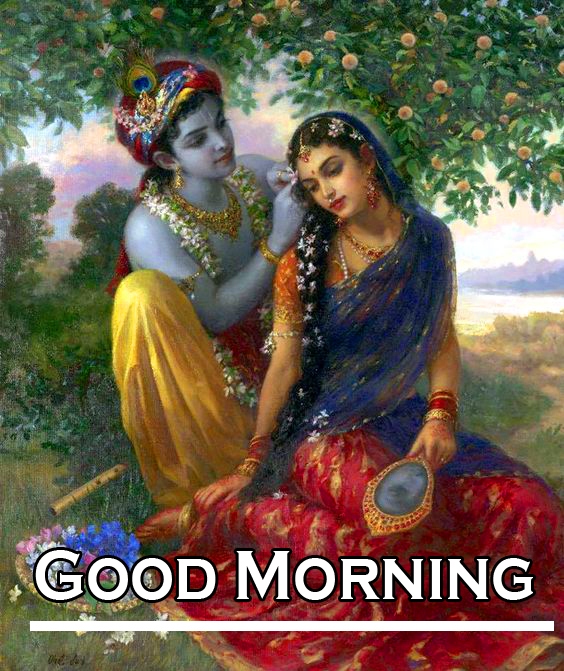 Radha Krishna Good Morning Images 4