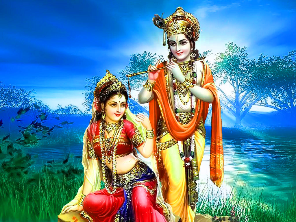 Hindu Radha Krishna Images pics Wallpaper Download 