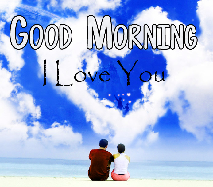 Her good morning Wishes Images With I Love you 