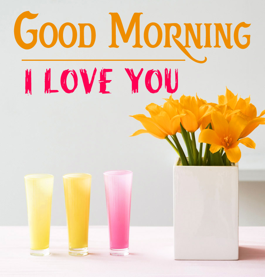 Flower Good morning Images Download With Yellow Flower 