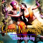Beautiful Radha Krishna Good Morning Photo Free