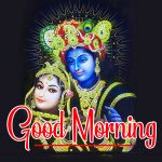 Beautiful Radha Krishna Good Morning Wallpaper Free
