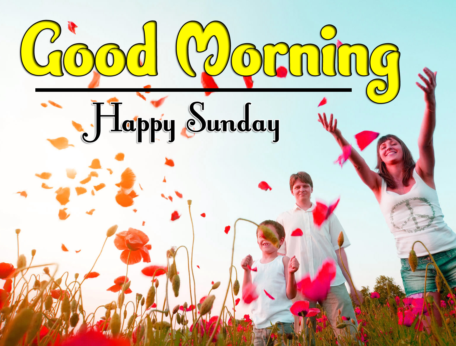 Sunday Good Morning Wishes Wallpaper Free Download 