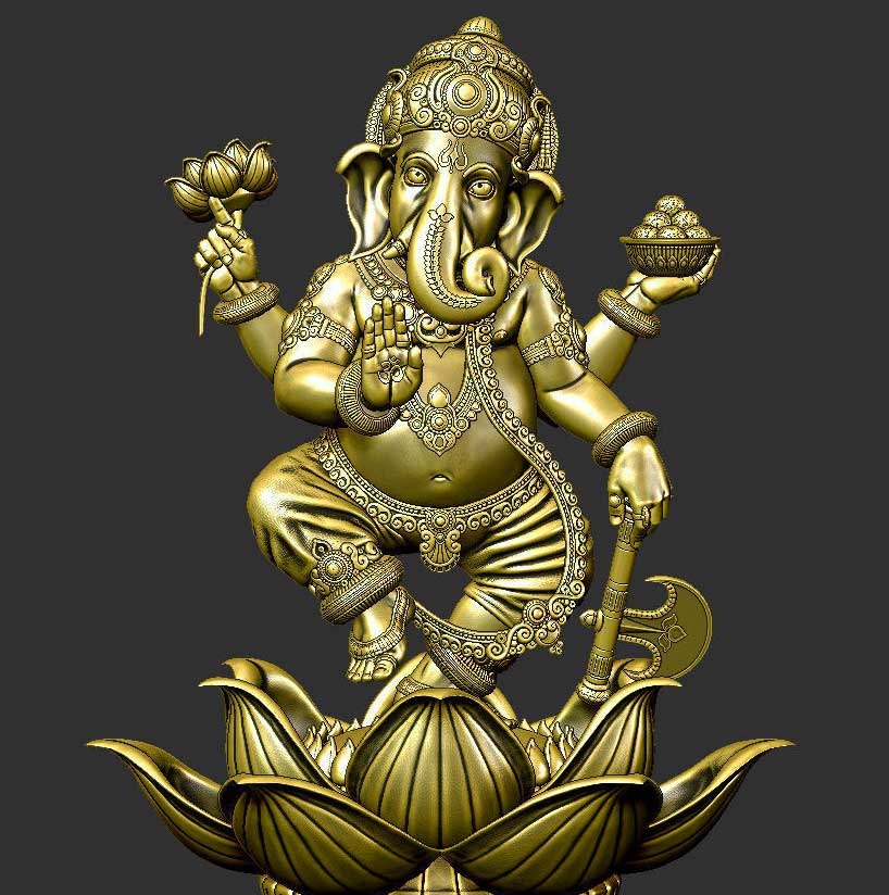Lord Ganesha Images HD 1080p Wallpaper Free Download 