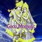Free Radha Krishna Good Morning Images for Whatsapp