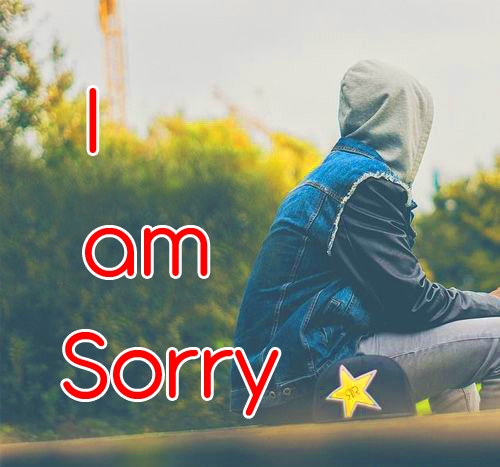 I am Sorry Images Pic Wallpaper for Boys 