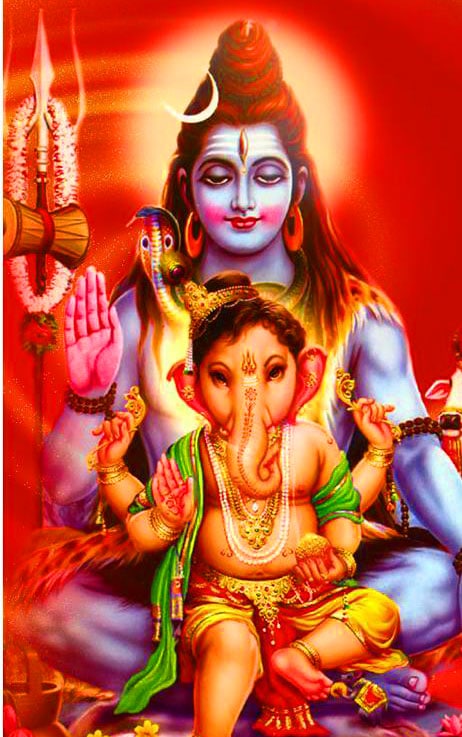 Shiva Ganesha Wallpaper Download 
