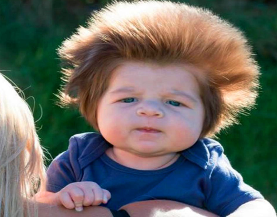 Cute Baby Funny Hair Style Images Pics for Whatsapp DP