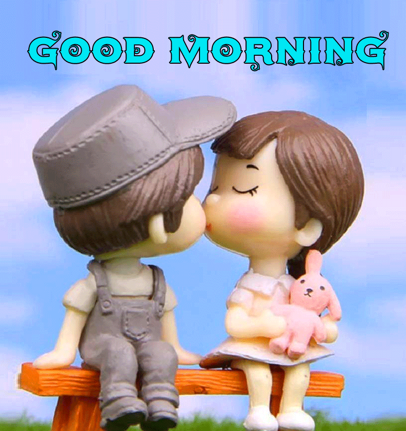 Romantic Good Morning Images With Cartoon Photo