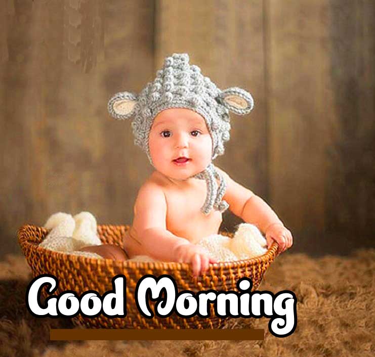 Cute Baby Boys & Girls Good Morning Images pics Download 