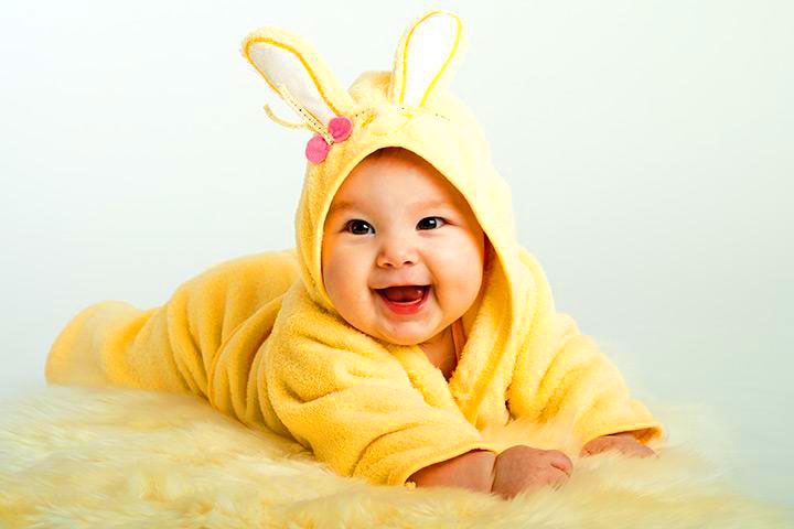 Cute Baby DP Pics With Yellow Color Dress