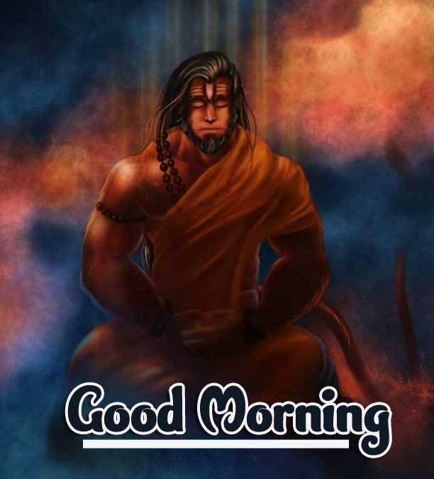 Best Free Good Morning Shubh Shanivar Hanuman Ji Images Pics Download 