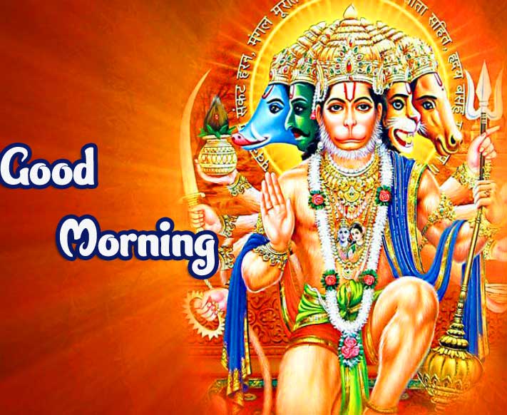 Best Quality Good Morning Shubh Shanivar Hanuman Ji Images pics Download 
