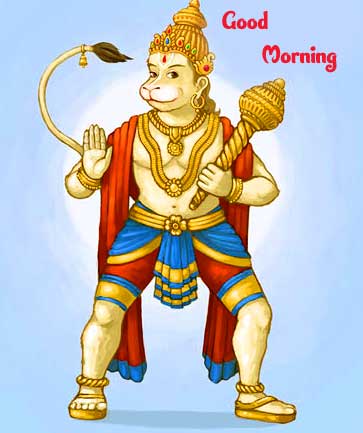 Free New Best Good Morning Shubh Shanivar Hanuman Ji Images Pics Download 