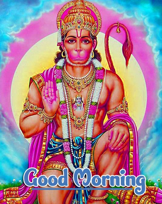 Hindu God Free Good Morning Shubh Shanivar Hanuman Ji Images Pics Download 
