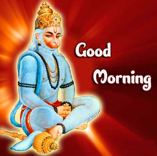 Good Morning Shubh Shanivar Hanuman Ji Images Wallpaper for Facebook 