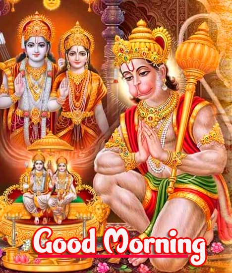 New Free Good Morning Shubh Shanivar Hanuman Ji Images Pics Download 