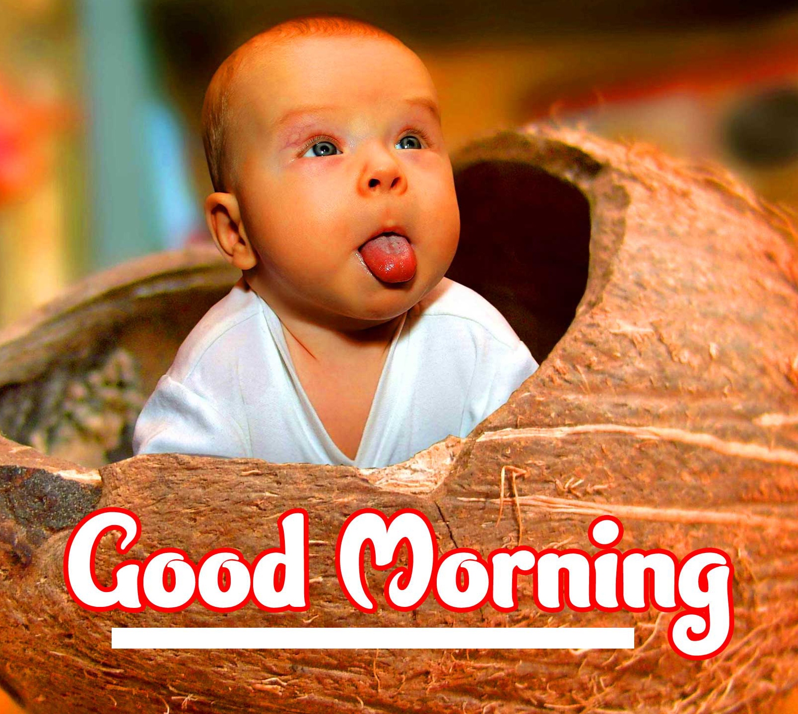 Good Morning Small Baby Images Pics for Facebook