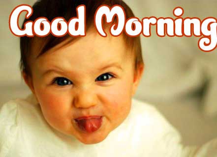 Good Morning Small Baby Images Pics free Download 