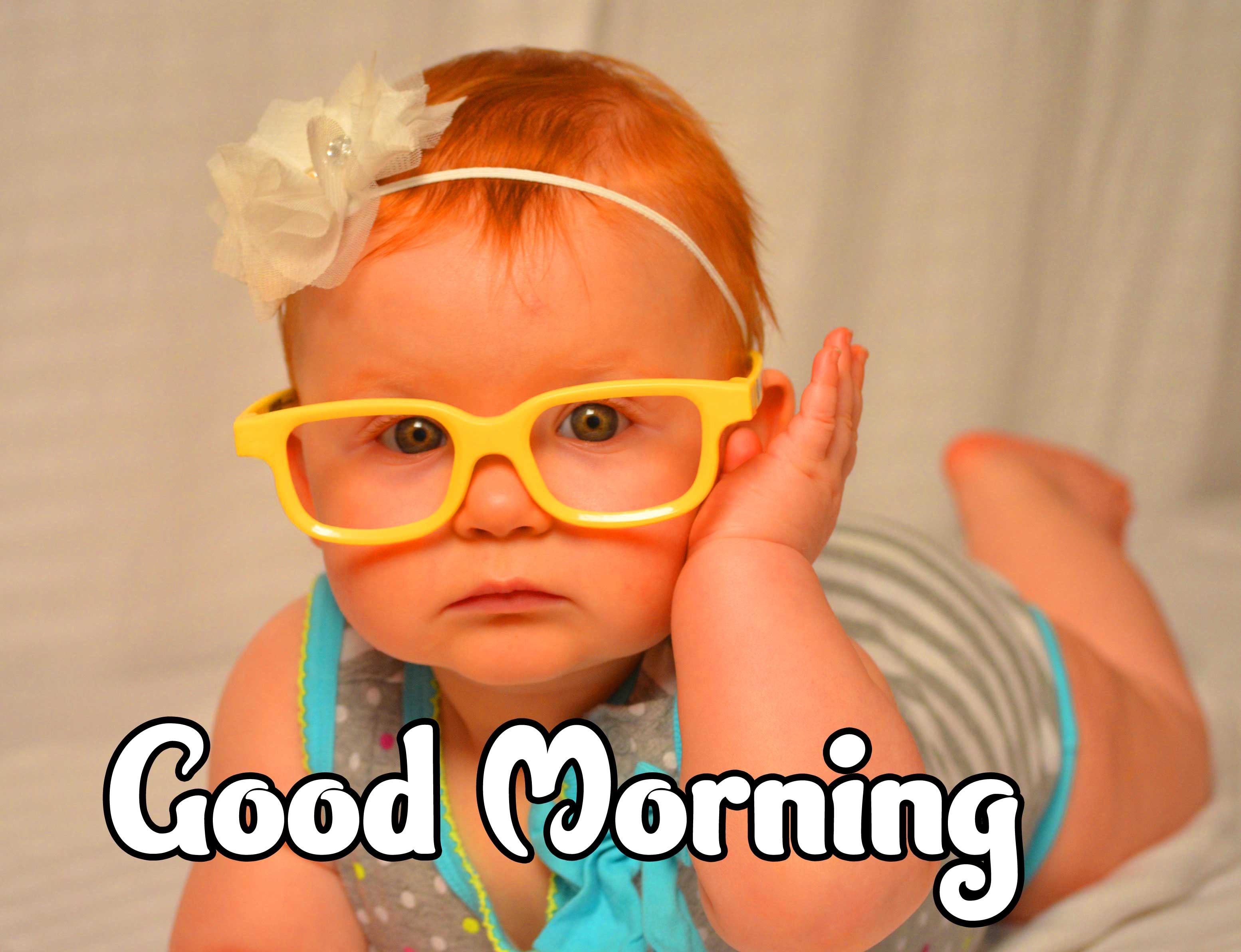 Good Morning Small Baby Images Pics Wallpaper Free Download 
