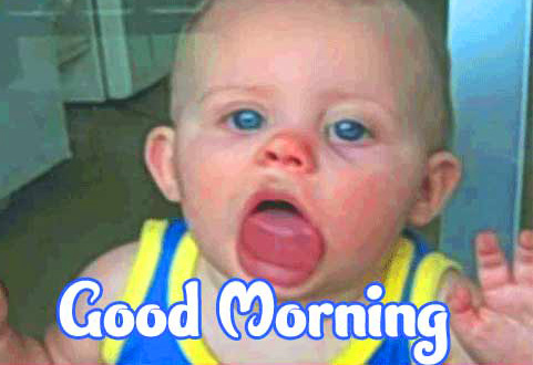 Good Morning Small Baby Images Pics Wallpaper Download 