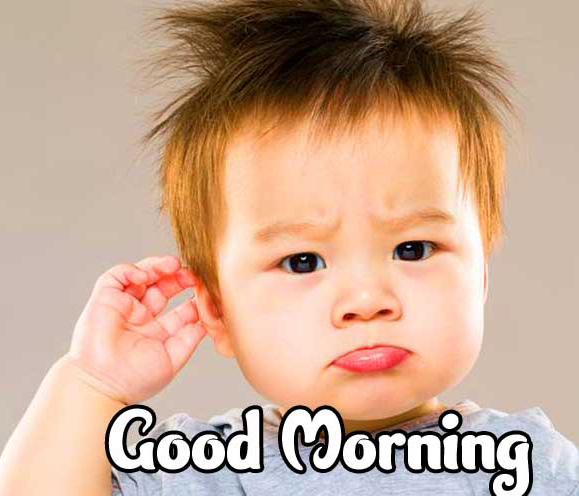 Good Morning Small Baby Images Pics Wallpaper Free Download 