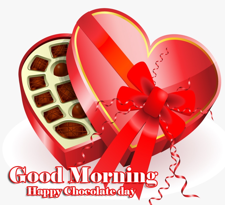 Happy Chocolate Day Good Morning Images Wallpaper Free Download 