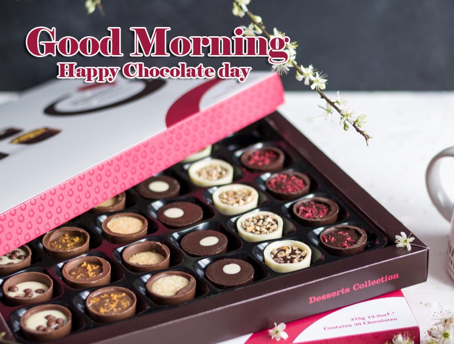Happy Chocolate Day Good Morning Images Pics for Facebook