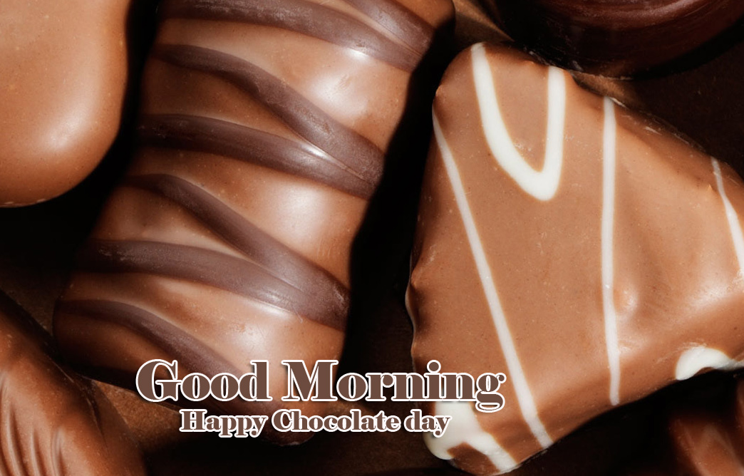 Happy Chocolate Day Good Morning Images Wallpaper free Download 