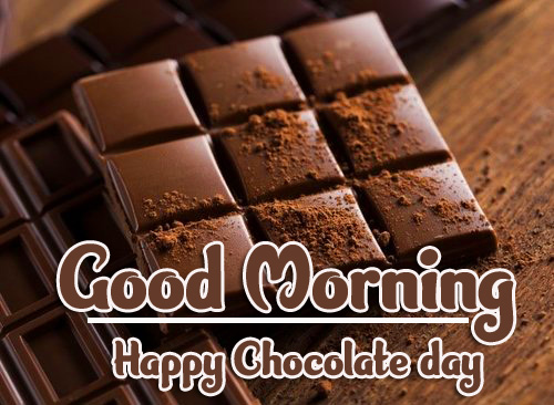 Beautiful Free Happy Chocolate Day Good Morning Images Wallpaper for Facebook