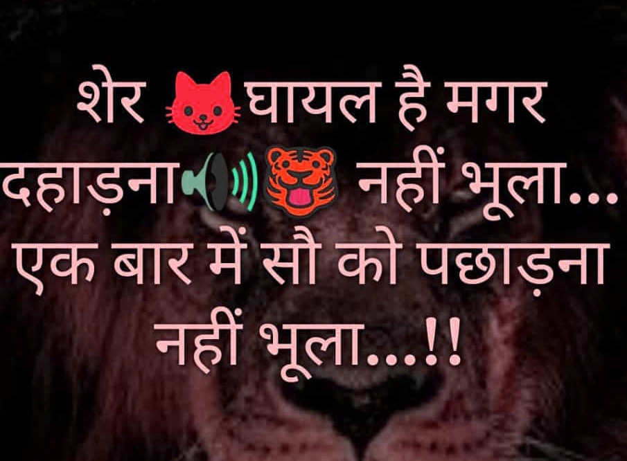 Hindi Attitude Whatsapp DP Profile Images Download 33