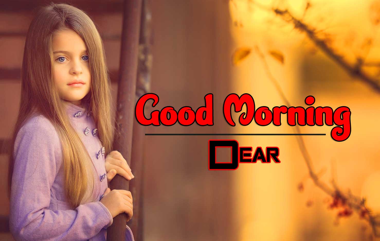 Littel Girls Good Morning Photo Download Fre