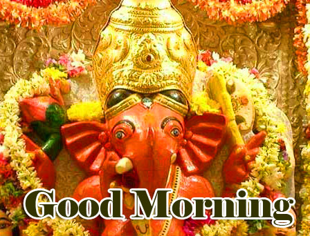  Good Morning Ganpati Bappa / Ganesha Pics Download 