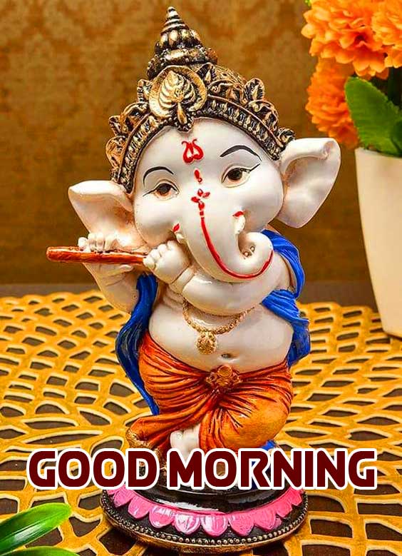 Lord Ganesha Good Morning Pics Wallpaper Free