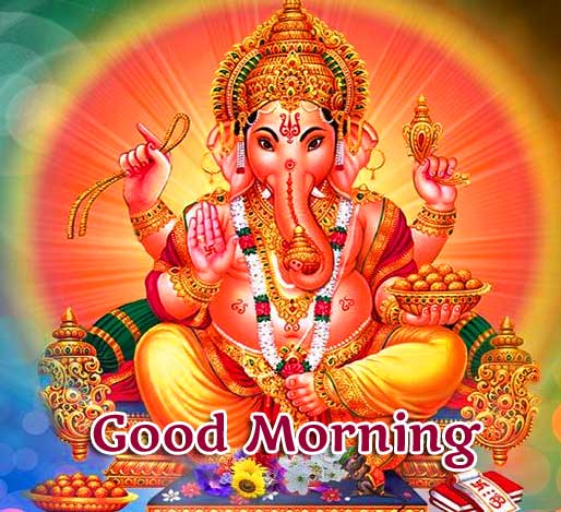 Lord Ganesha Good Morning Wallpaper Free