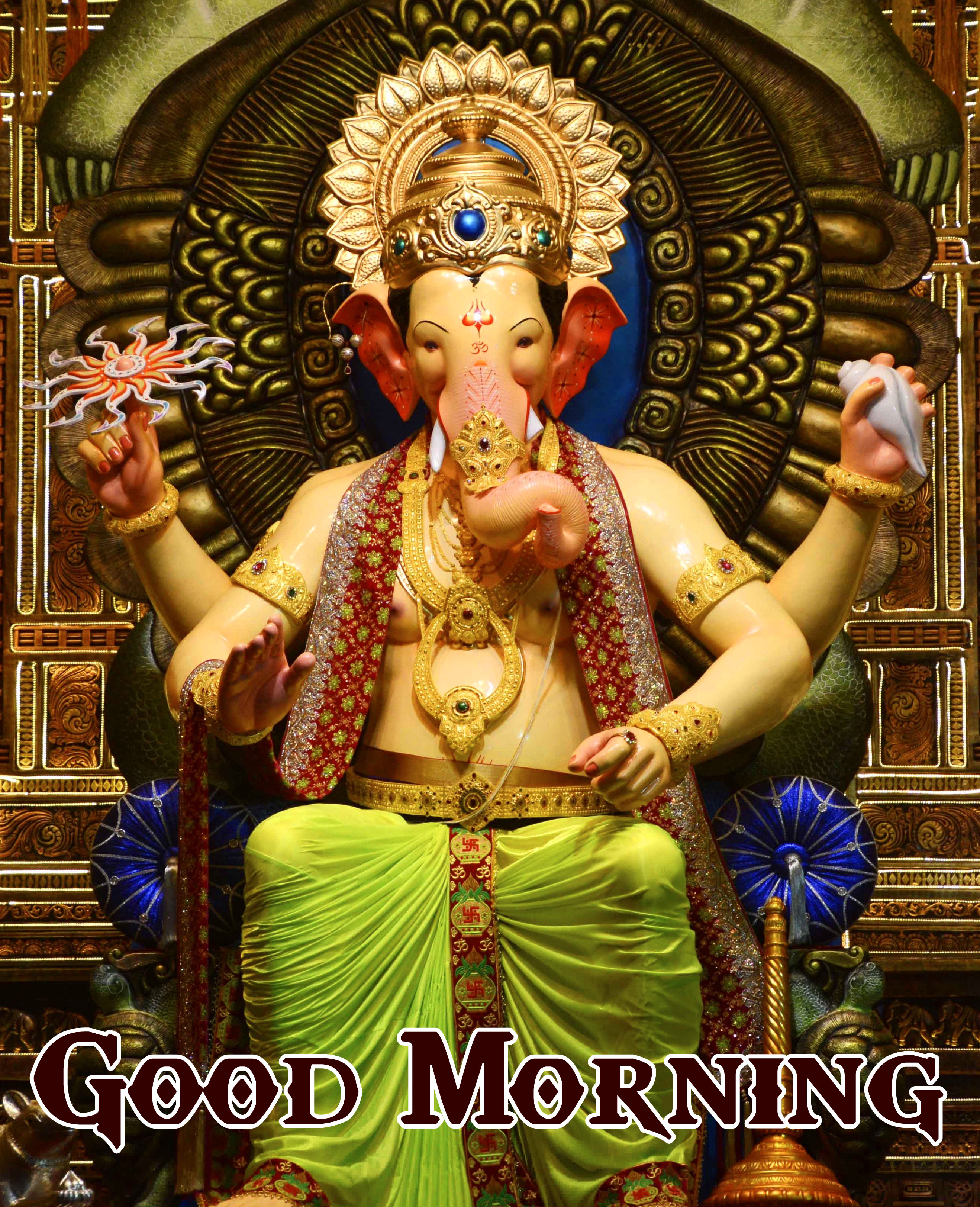 Lord Ganesha Good Morning Pics Free Download 
