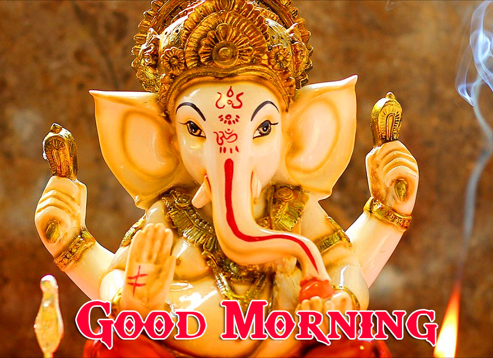 Lord Ganesha Good Morning Pics Wallpaper Free Download 