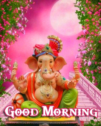 Lord Ganesha Good Morning Pics Wallpaper Download 