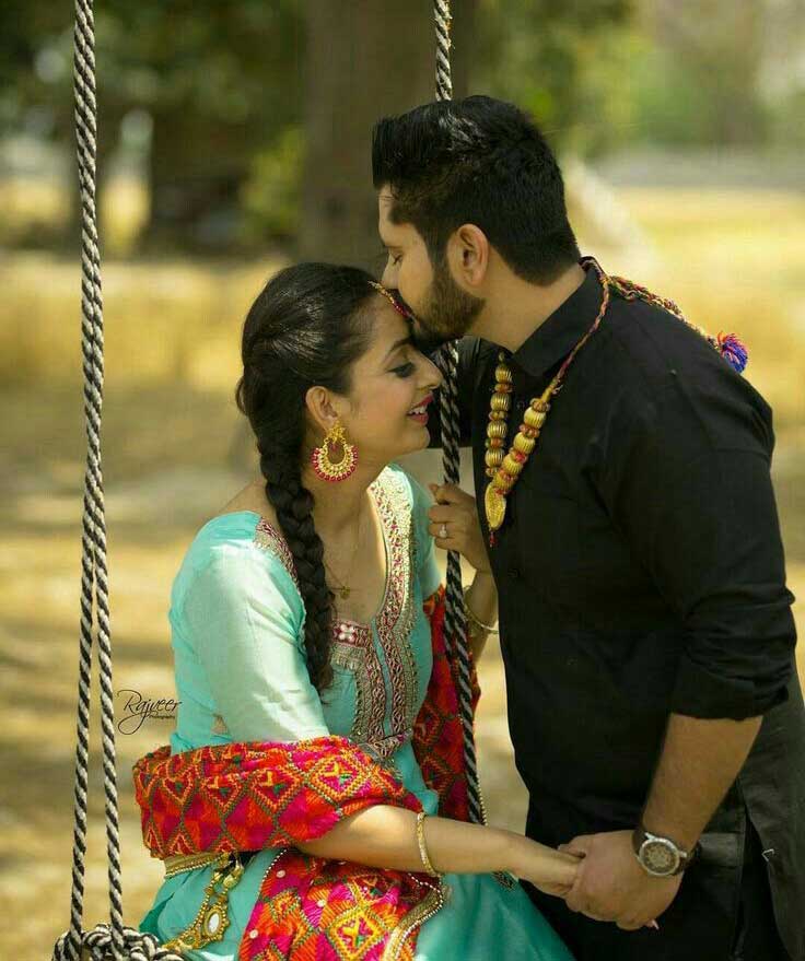 Cute Punjabi Couple Pics Wallpaper Hd