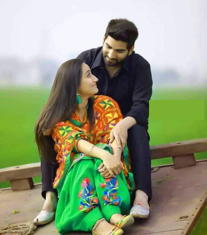 Punjabi Couple Images Photo