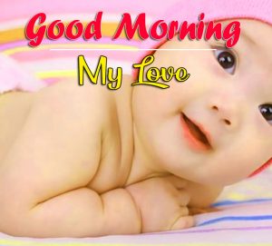 Good Morning Images With Cute Baby