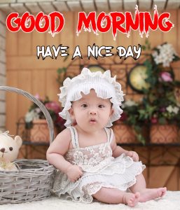 Cute New Good Morning Baby Images for status