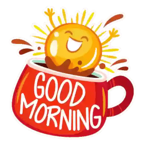 Free HD stickers good morning Images