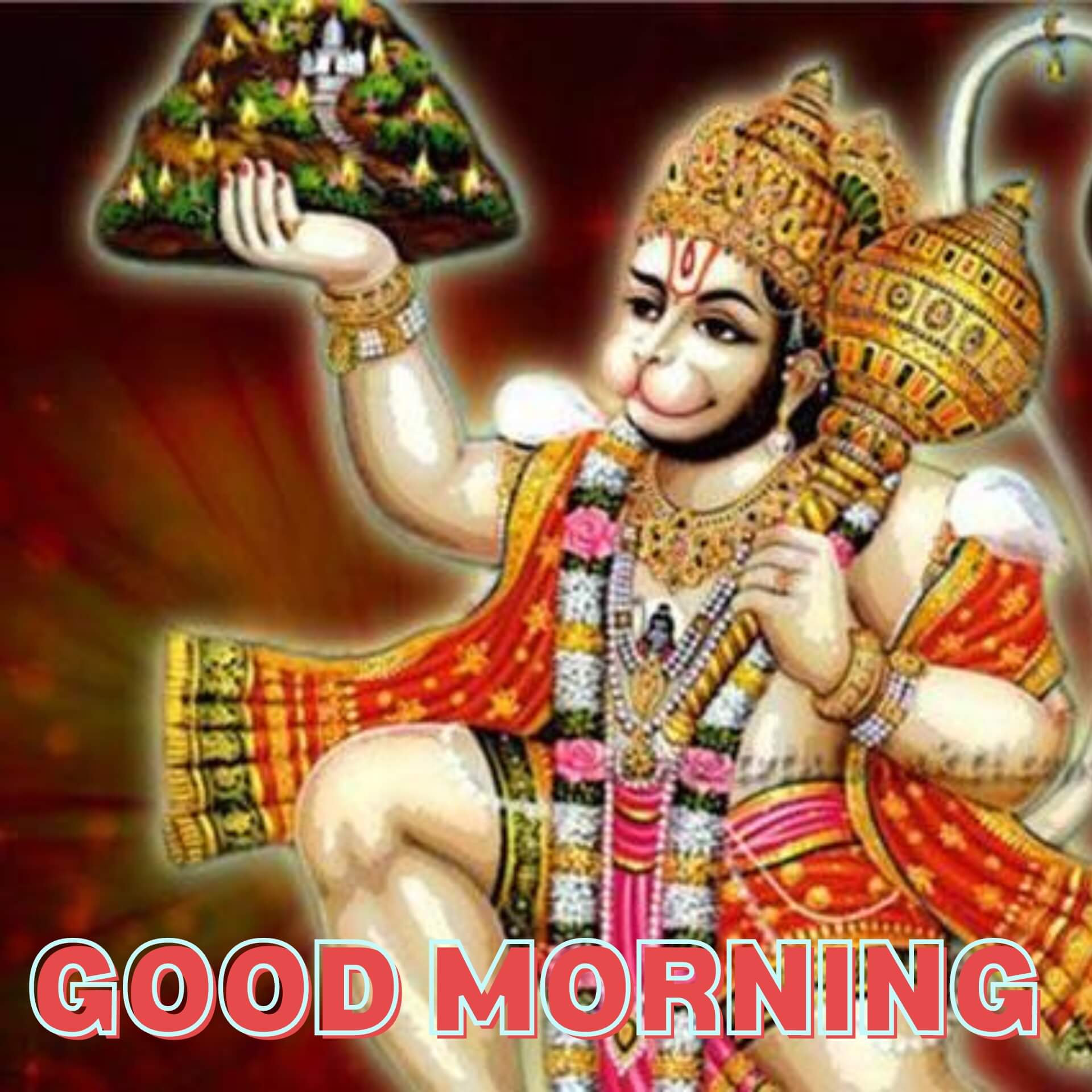 Good Morning Shubh Shanivar Hanuman Ji Photo Download 1